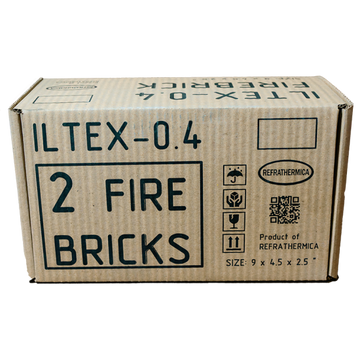 ILTEX-0.4 Ultralight Fire Insulation Bricks - Pack of 2