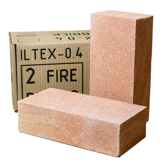 ILTEX-0.4 Ultralight Fire Insulation Bricks - Pack of 2