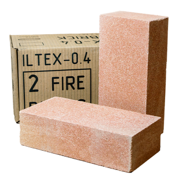 ILTEX-0.4 Ultralight Fire Insulation Bricks - Pack of 2 - 0