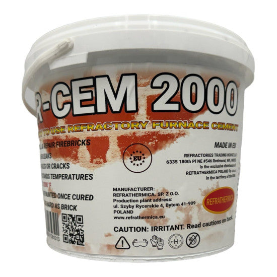 R-CEM 2000 Refractory Cement 118 fl. oz. (3.5 L)