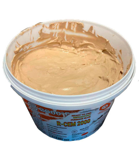 R-CEM 2000 Refractory Cement 118 fl. oz. (3.5 L)