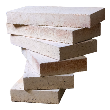 RB-40 Fireclay Refractory Bricks 6-Pack - 0