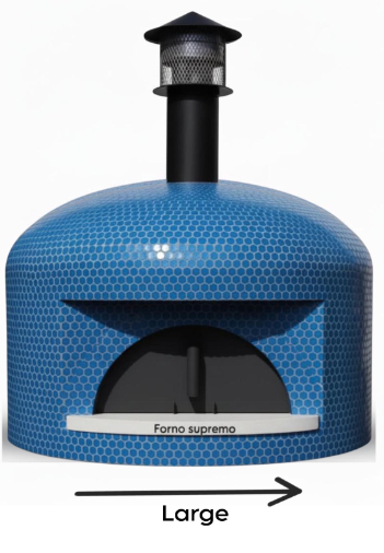 Buy blue Luca Brick Oven