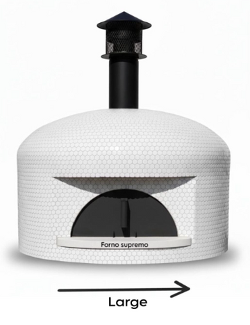 Buy white Luca Brick Oven
