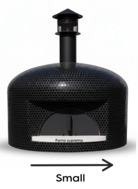 Buy black Sofia Brick Oven